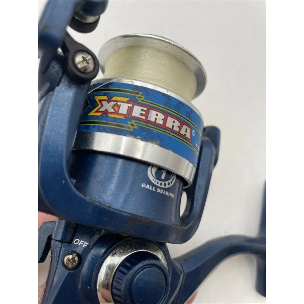 Shakespeare Spinning Fishing Reel XTerra, XT35F2, Blue Works